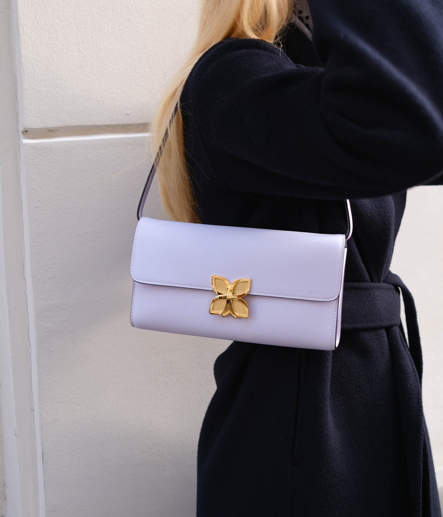 Hortensia Clutch | Glycine - Fleuron Paris