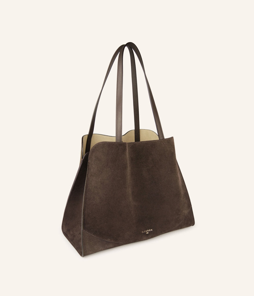 Medium Oak | Suede Moka - Fleuron Paris